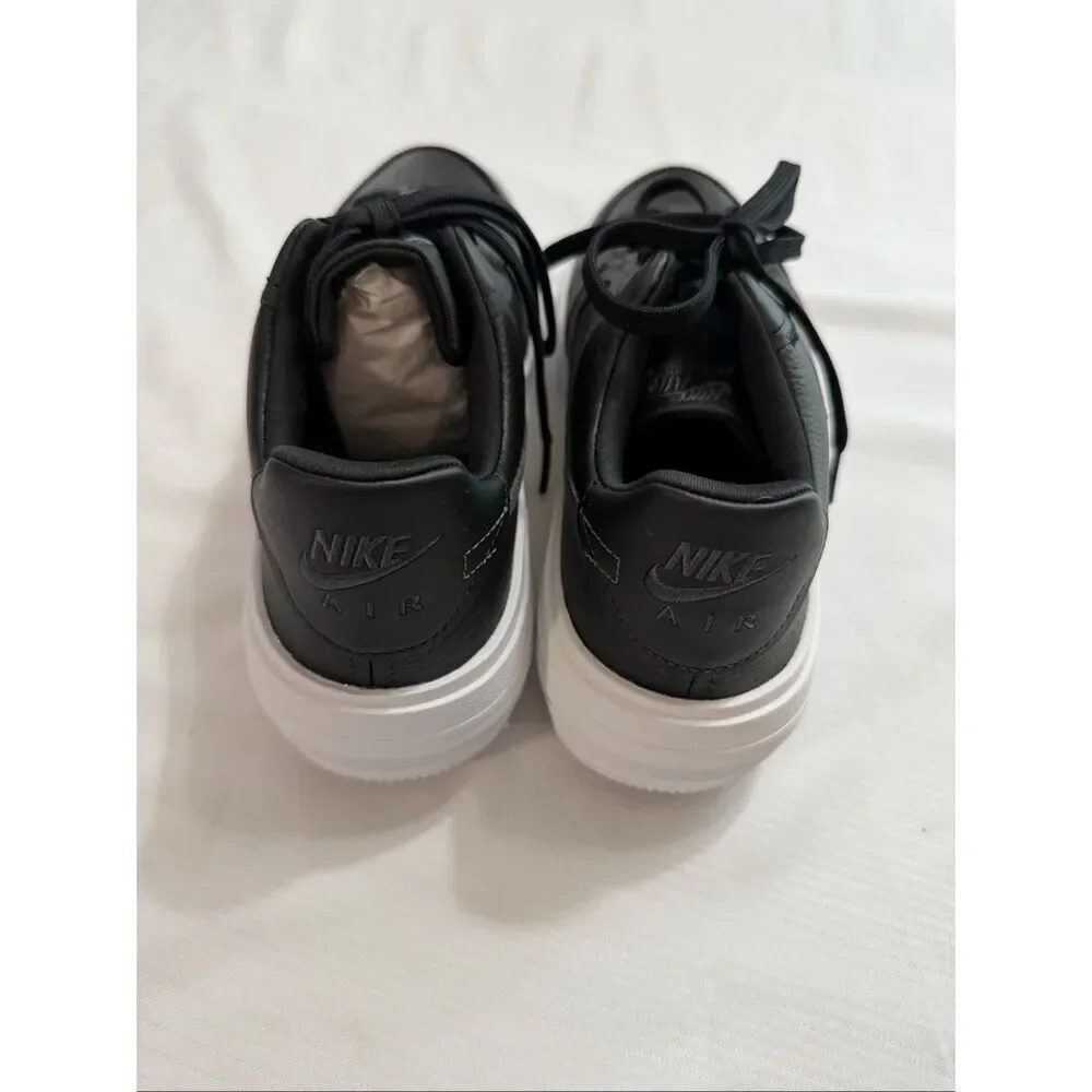 Nike Air Force One 1 I AF1 Platform Low Black Anthracite White DJ9946 001 Size 9